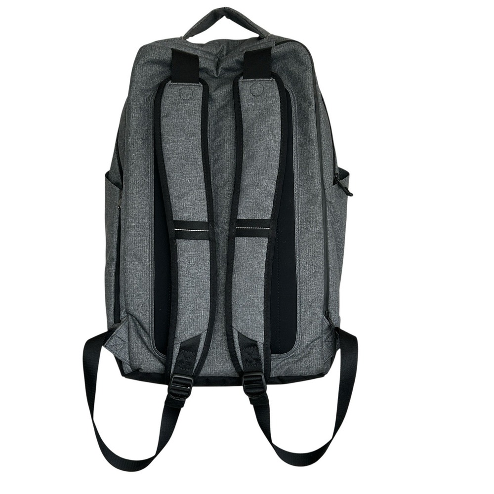 Lululemon Core Backpack 2.0 20L Athleisure Gym Active Commute Laptop Pocket Gray - Picture 2 of 11
